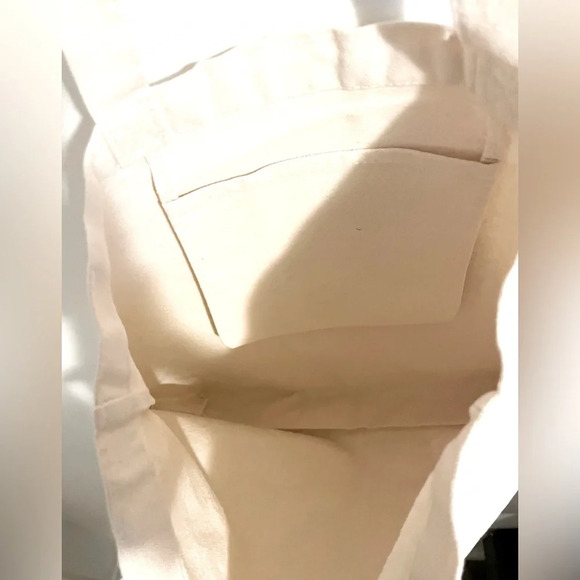 Canvas Tote Bags with Inner Pocket & Buckle Closure cotton polyester 12oz - Picture 4 of 4